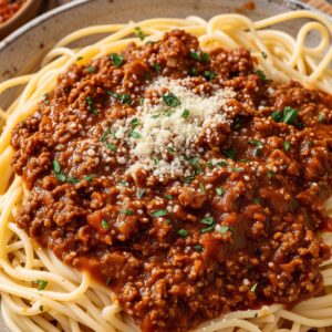 Spaghetti Bolognese Beef