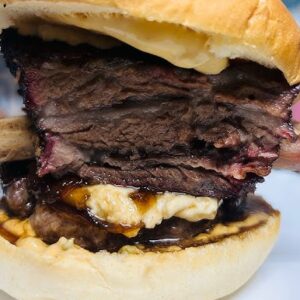 Rib Bone Burger